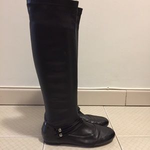 Vintage authentic Chanel black boots